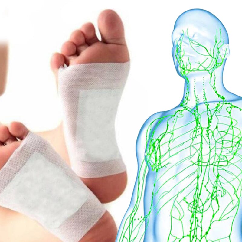 DetoxPlus Lymphatic Drainage Foot Pads