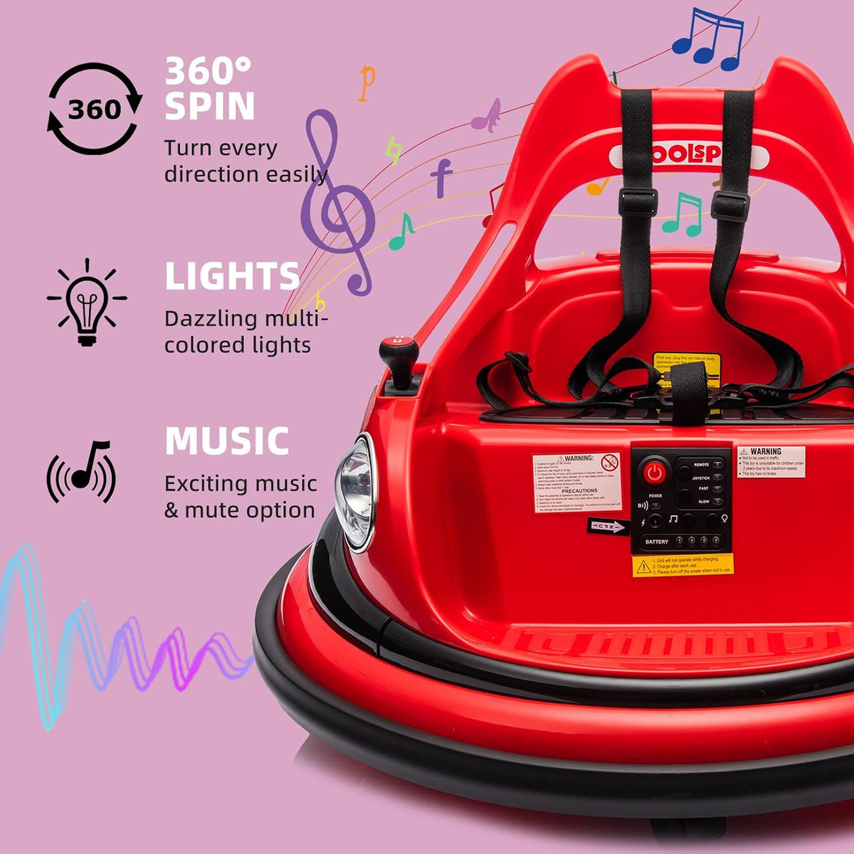 12V Kids Bumper Car™