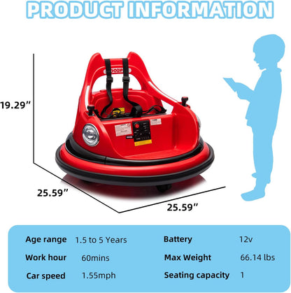 12V Kids Bumper Car™